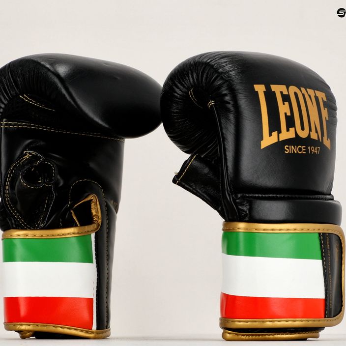 Leone 1947 Italien Boxhandschuhe schwarz GS090 8