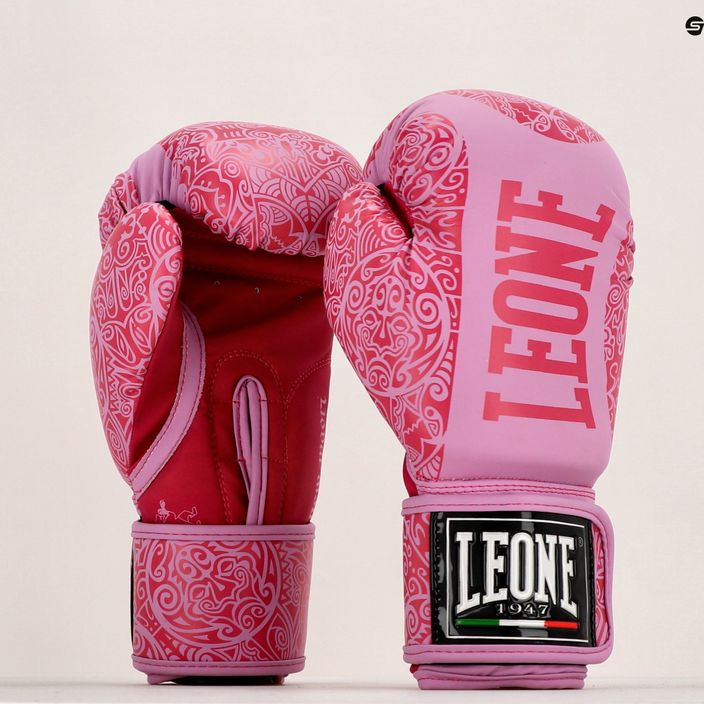 Leone Maori rosa Boxhandschuhe GN070 14