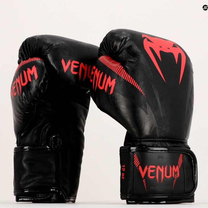 Venum Impact Boxhandschuhe schwarz VENUM-03284-100-10OZ 16