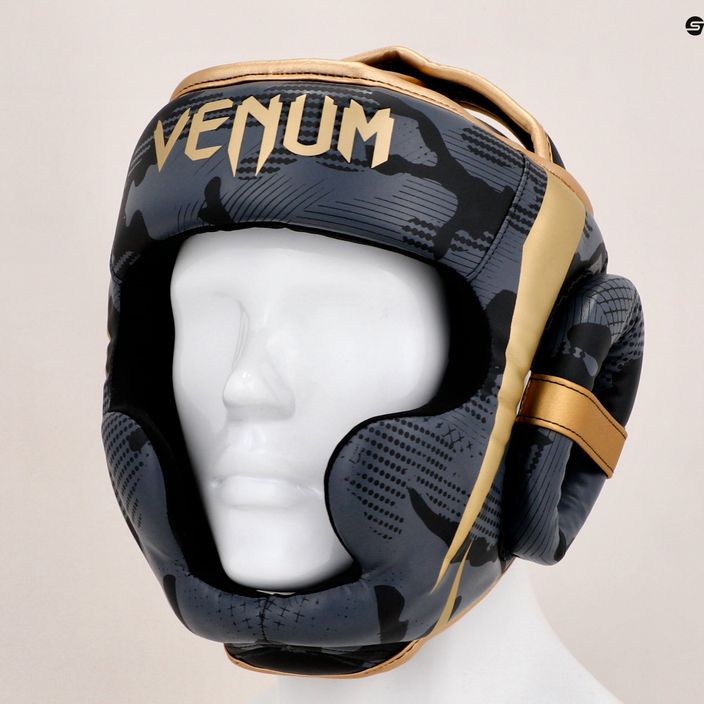 Venum Elite grau-goldener Boxhelm VENUM-1395-535 13