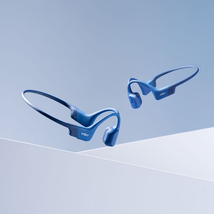Shokz OpenRun Mini drahtloser Kopfhörer blau S803MBL 4