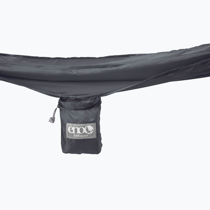 Trekking Outdoor Hängematte ENO Sub6 Ultralight charcoal 6