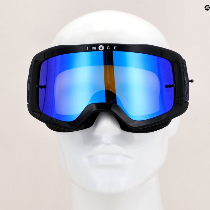 Radsportbrille + Glas Fox Racing Main Kozmik schwarz / blau / Rauch 30426_013_OS 12