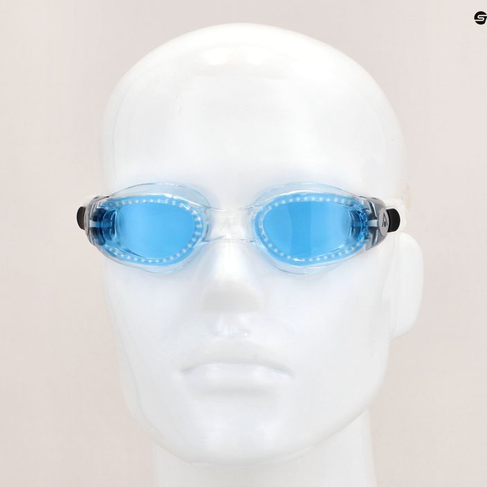 Aquasphere Kaiman Compact transparent/blau getönte Schwimmbrille EP3230000LB 8