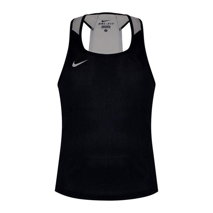 Herren Trainings-T-Shirt Nike Boxing Tank schwarz 652861-010