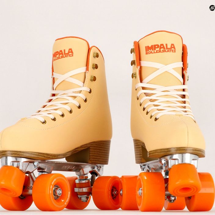 Rollschuhe IMPALA Quad Skate beige IMPROLLER1 15