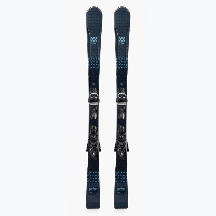 Damen Ski Alpin Völkl FLAIR 76 navy blue +VMotion 10 GW Lady 121301/6562V1.VB