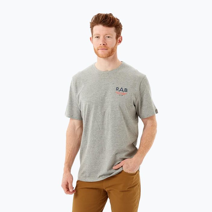 Rab Stance Sunrise grau QCB-15 Herren-Trekking-T-Shirt