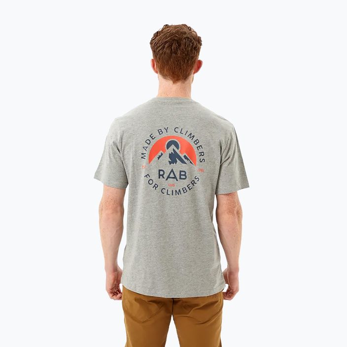 Rab Stance Sunrise grau QCB-15 Herren-Trekking-T-Shirt 2