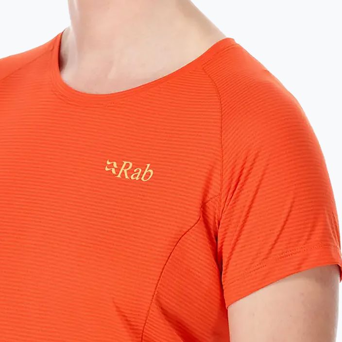 Damen-Trekking-T-Shirt Rab Sonic orange QBL-02 3