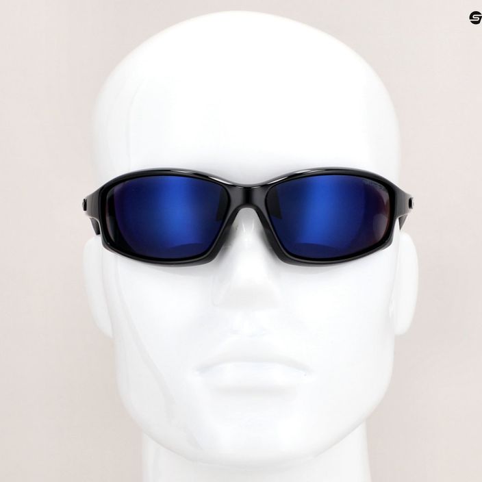 GOG Calypso schwarz / blau verspiegelte Sonnenbrille E228-3P 9