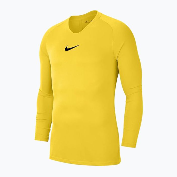 Herren Nike Dri-FIT Park First Layer Tour Thermo-Langarmshirt gelb/schwarz 4