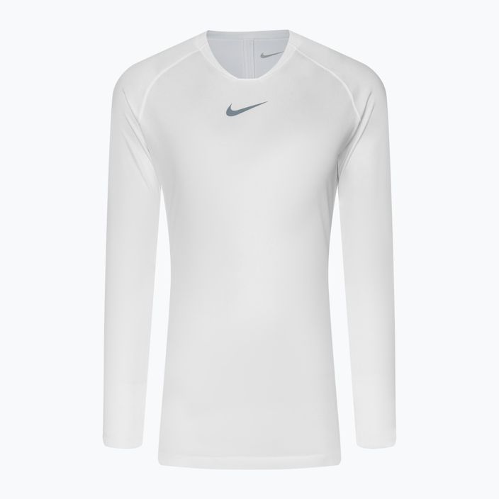 Nike Dri-FIT Park First Layer Damen Thermo-Langarmshirt weiß/kaltgrau