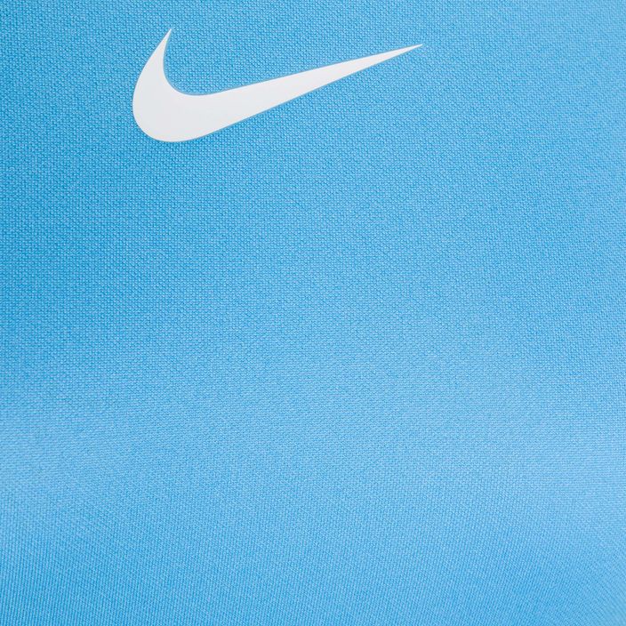 Nike Dri-FIT Park First Layer LS Damen Thermo-Langarmshirt Uni-Blau/Weiß 3