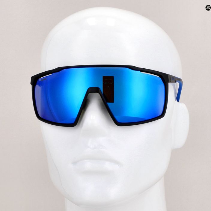 UVEX Mtn Perform schwarz blau matt/verspiegelt blau Sonnenbrille 53/3/039/2416 11