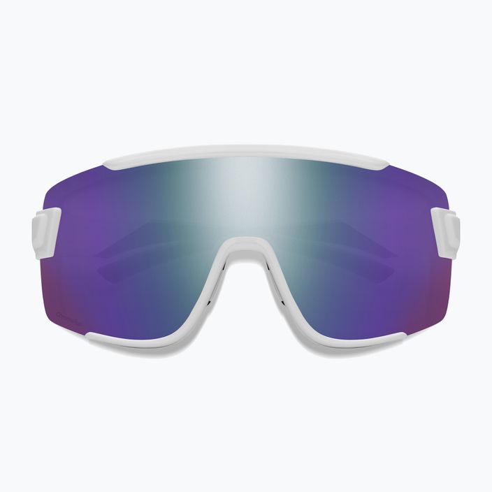 Sonnenbrille Smith Wildcat white/chromapop violet mirror 2