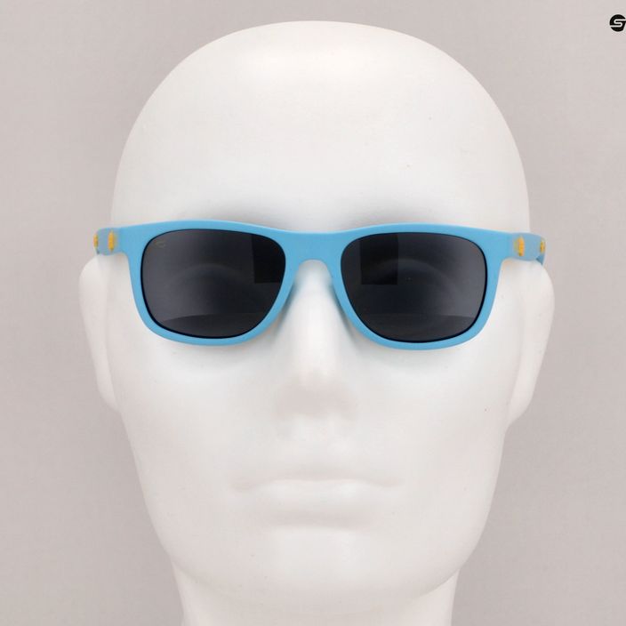 GOG Alice junior matt blau / gelb / smoke E961-1P Kindersonnenbrille 10