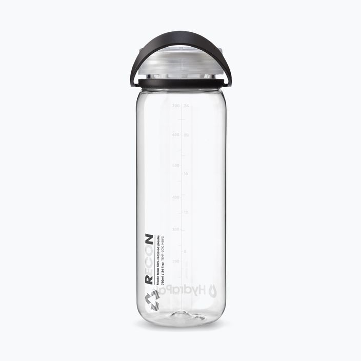 HydraPak Recon 750 ml klare/schwarze weiße Reiseflasche 2