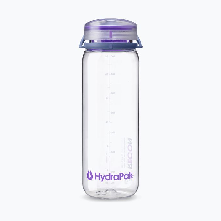 HydraPak Recon 750 ml klar/irisviolett Reiseflasche