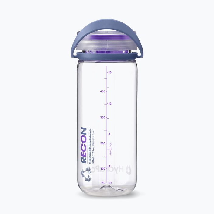 HydraPak Recon 500 ml klar/irisviolett Reiseflasche 2