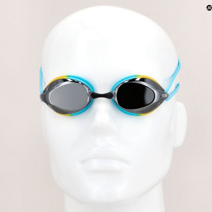 FUNKY TRUNKS Training Machine Goggles blau und gelb FYA201N0212100 Schwimmbrille 7