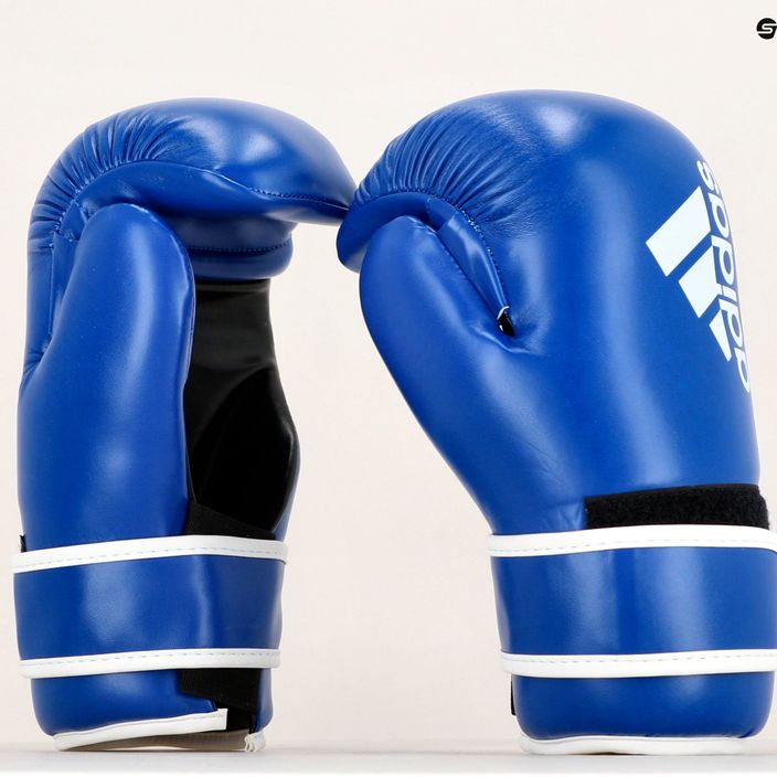 Boxhandschuhe adidas Point Fight Adikbpf1 blau-weiß ADIKBPF1 8