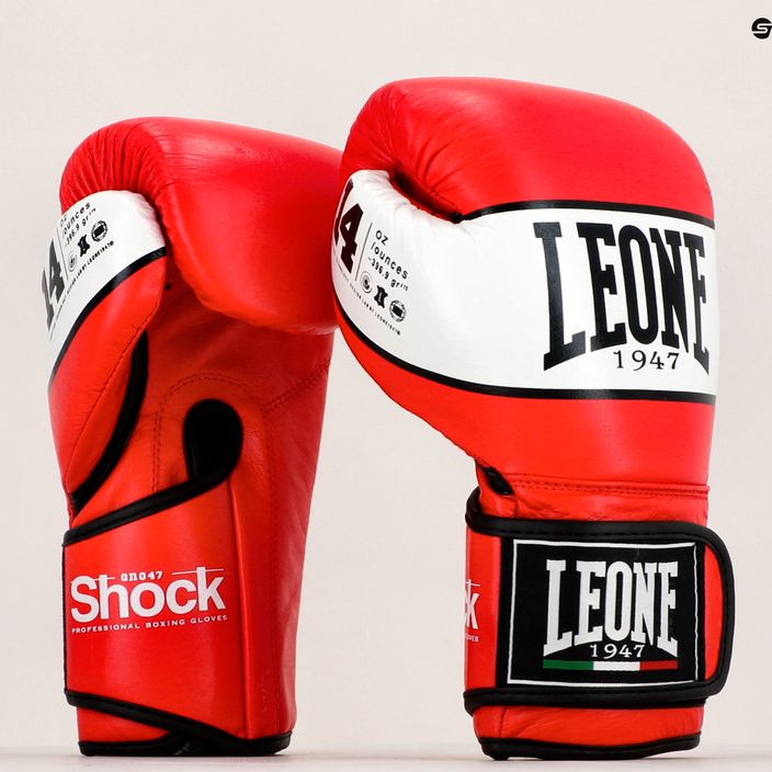 Leone 1947 Schock rote Boxhandschuhe GN047 7
