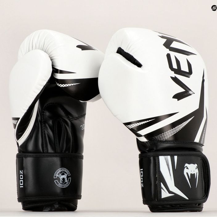 Venum Challenger 3.0 weiß und schwarz Boxhandschuhe 03525-210 13