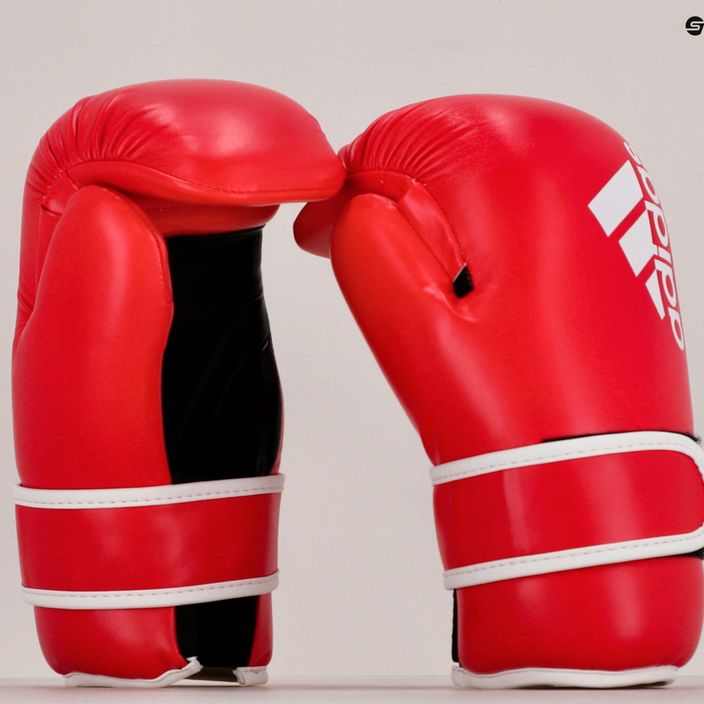Boxhandschuhe adidas Point Fight Adikbpf1 rot-weiß ADIKBPF1 15