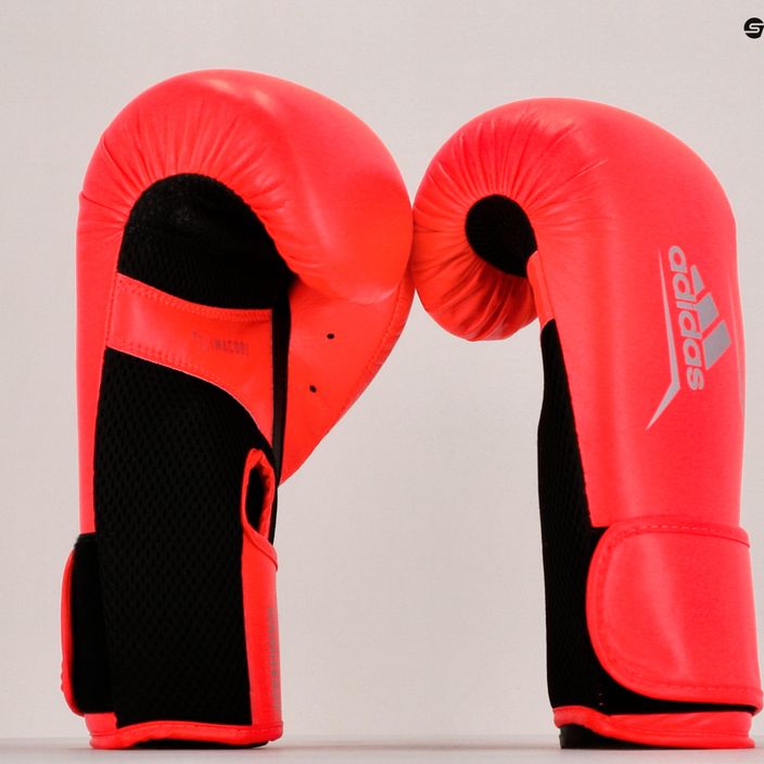 Boxhandschuhe Damen adidas Speed 1 rot-schwarz ADISBGW1-4985 11