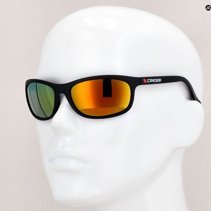 Sonnenbrille Cressi Rocker schwarz-orange XDB118 7