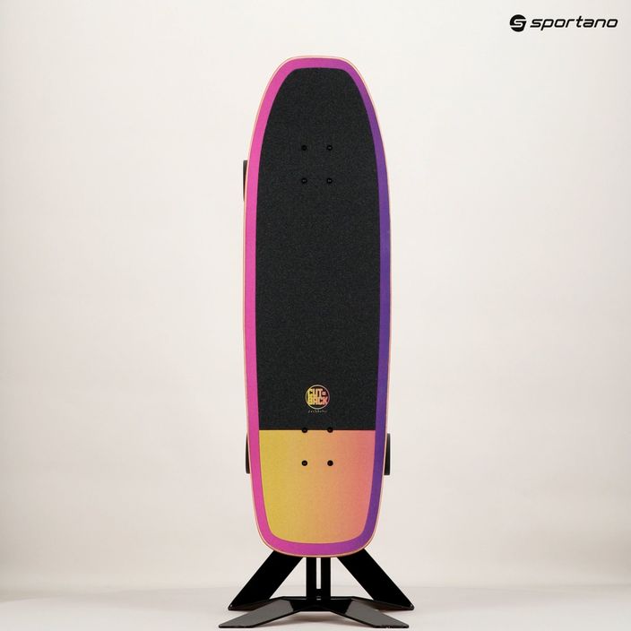 Surfskate Skateboard Cutback Techno Wave 32" schwarz und Farbe CUT-SUR-TWA 12