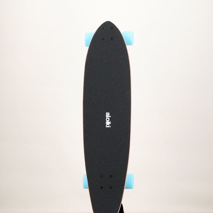 ALOIKI Sumie Kicktail Komplett Longboard blau und weiß ALCO0022A011 9
