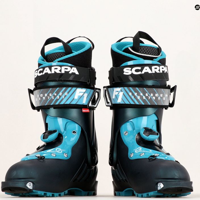 Herren SCARPA F1 Skischuh blau 12173-501/1 11