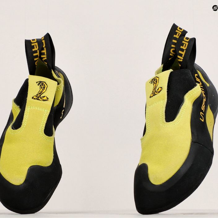 La Sportiva Cobra Kletterschuh gelb/schwarz 20N705705 19