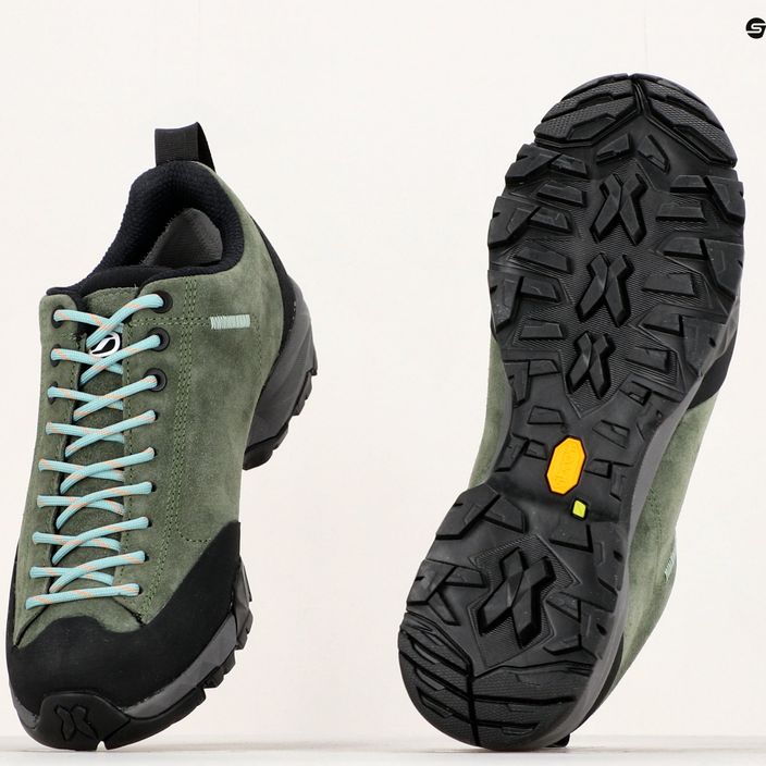 Damen-Trekking-Stiefel SCARPA Mojito Trail grün/schwarz 63322 17