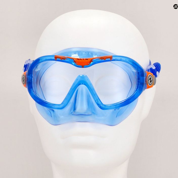 Aqualung Kindertauchmaske Mix blau/orange MS5564008S 7