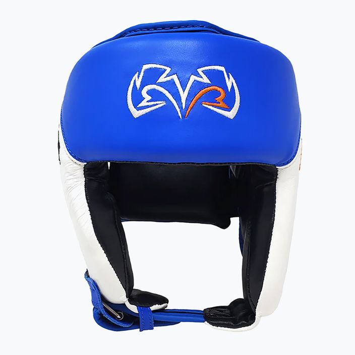 Rival Amateur Wettbewerb Boxen Helm Kopfbedeckung blau/weiß 7