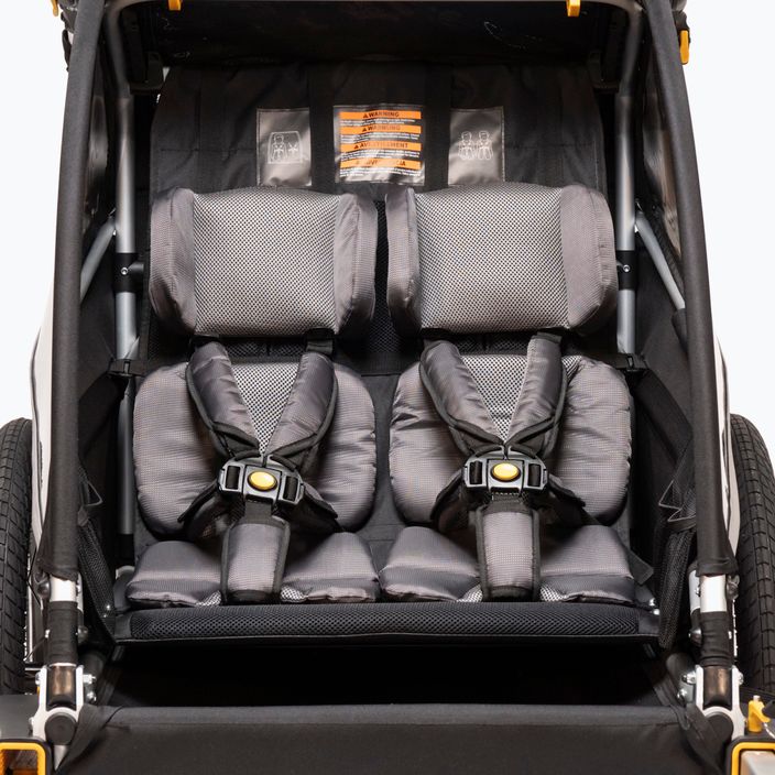 Burley Premium Kinder-Wohnwagen-Sitzauflagen grau BU-960134 2