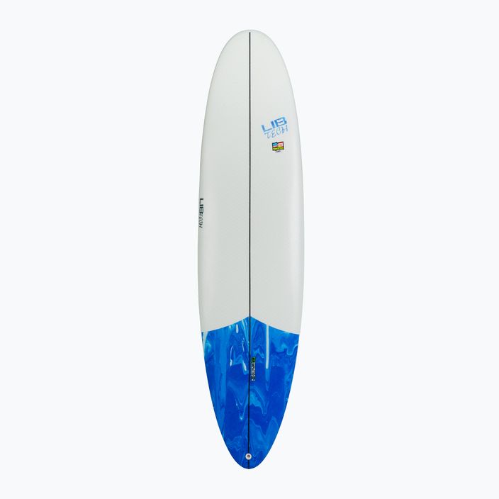 Lib Tech Pickup Stick Surfbrett weiß und blau 22SU010 2