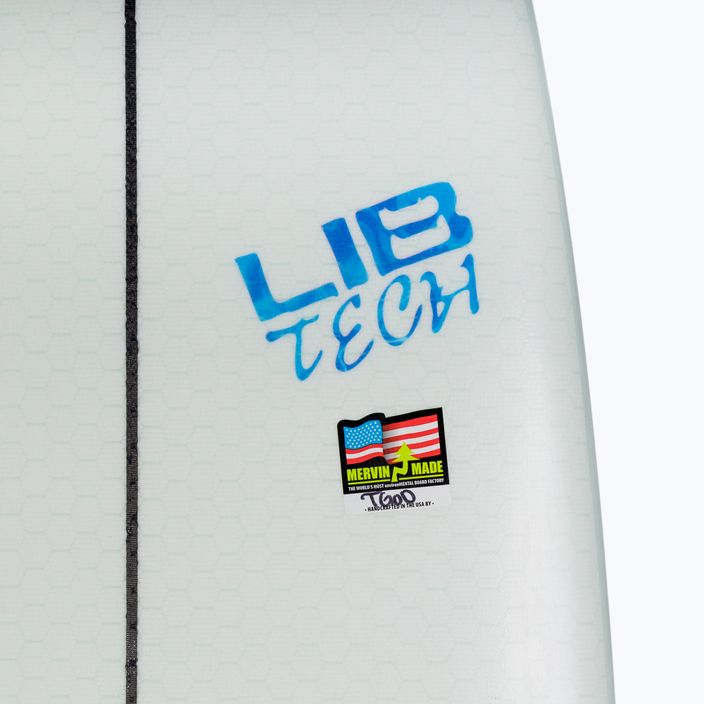 Lib Tech Pickup Stick Surfbrett weiß und blau 22SU010 5