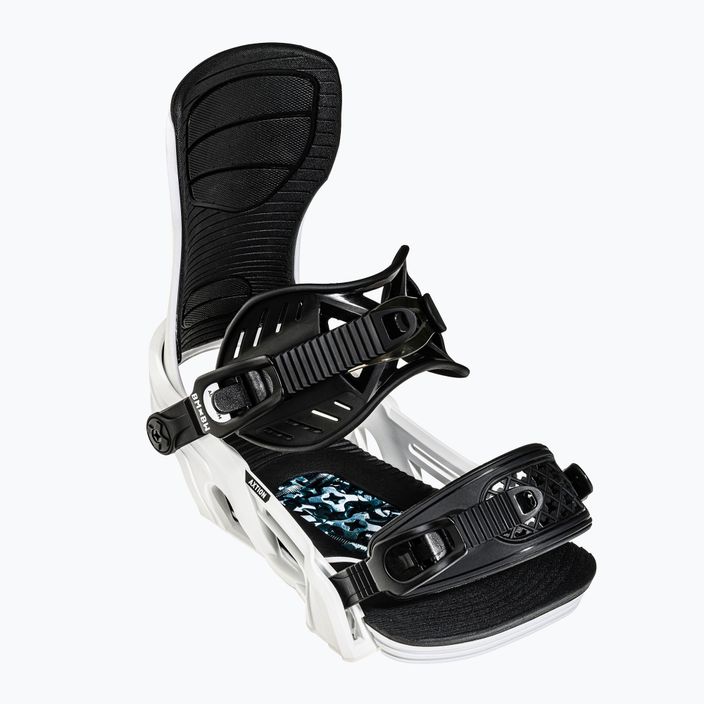 Snowboardbindungen Bent Metal Axtion schwarz-weiß 22BN4-BKWHT 5