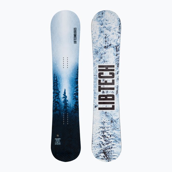 Snowboard Lib Tech Cold Brew grau-schwarz 22SN28-NONE