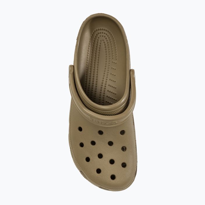 Crocs Klassische khakifarbene Flip-Flops 6