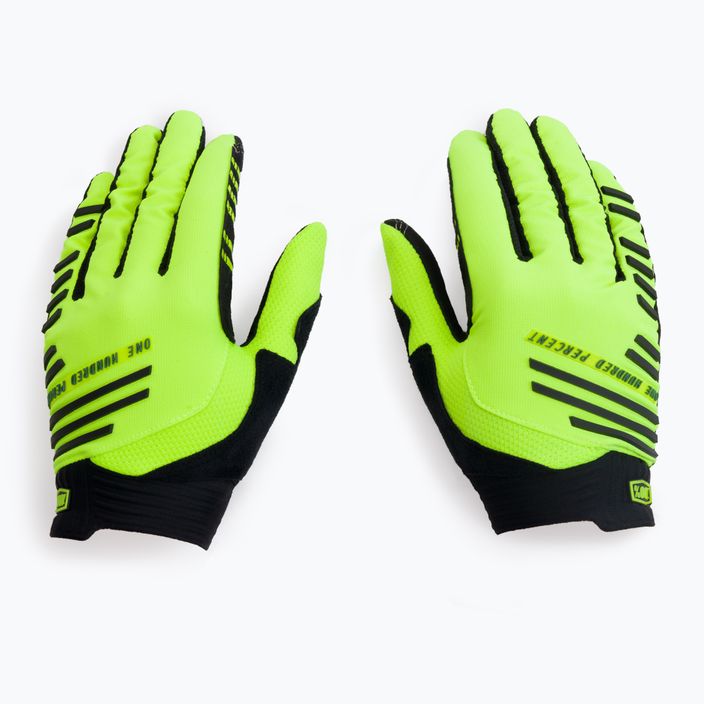 Radsport-Handschuhe 100% R-Core gelb STO-10017-004-10 2