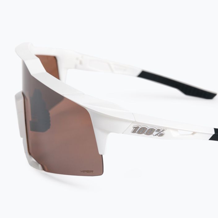 Radsportbrille 100% Speedcraft Mirror Lens weiß STO-61001-404-03 4