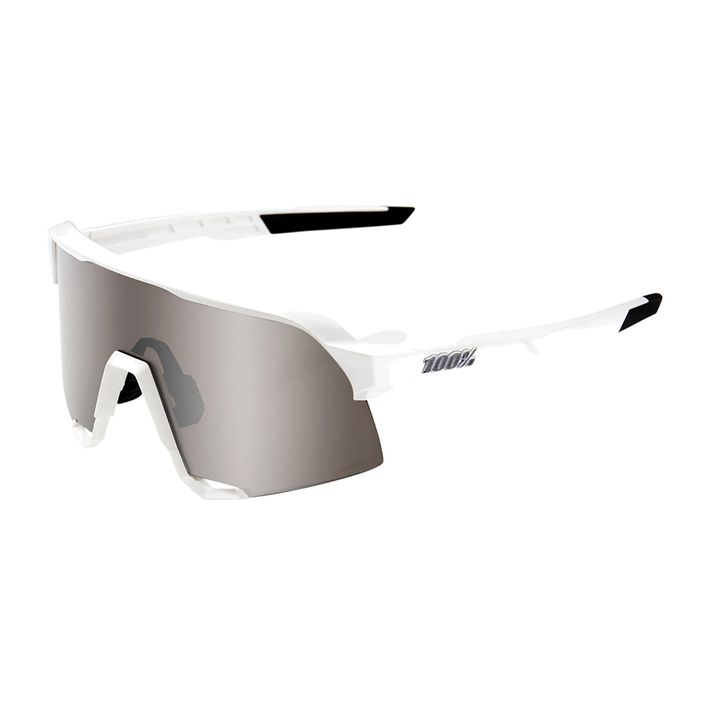 Radsportbrille 100% S3 Mirror Lens weiß STO-61034-404-02 6