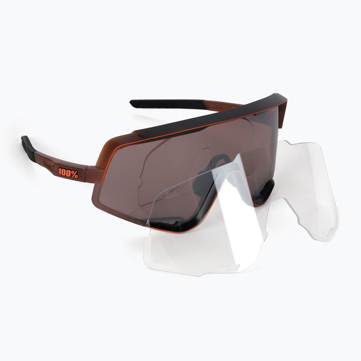 Radsportbrille 100% Glendale Spiegelglas braun STO-61033-404-01 5