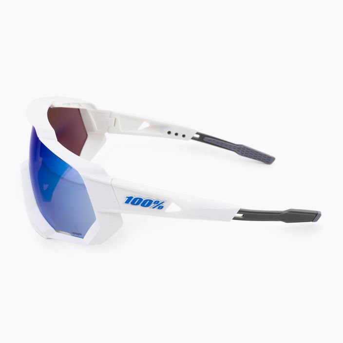 Radsportbrille 100% Speedtrap Multilayer Mirror Lens weiß STO-61023-407-01 4