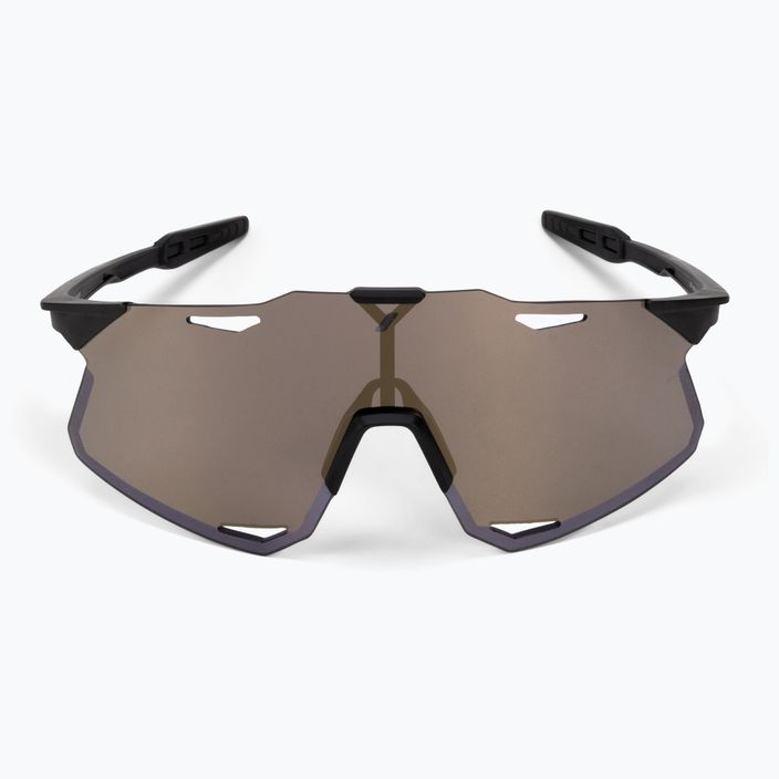 Radsportbrille 100% Hypercraft matt schwarz/weich gold 60000-00001 4
